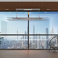 modern floor-to-ceiling windows floor-to-ceiling windows 3d model
