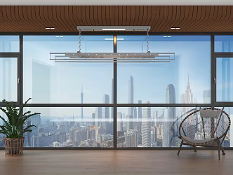 modern floor-to-ceiling windows floor-to-ceiling windows 3d model