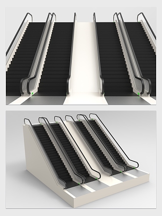 Modern Elevator Indoor Metal Indoor Elevator 3d model