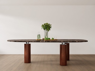 Modern dining table model