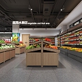 Supermarket 3d model