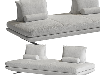 Double sofa 3d model