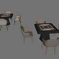 Card And Board Games Entertainment Space With Modern Gaming Tables And Cozy Chairs