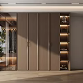 New Chinese wardrobe 3d model