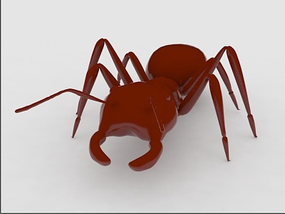 ant 3d model