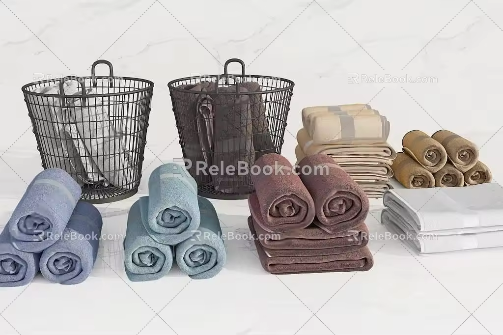 Towel 3d model