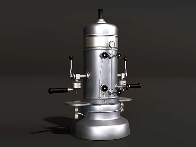 Classical industrial wind coffee machine 3d model Classical industrial wind coffee machine 3d model