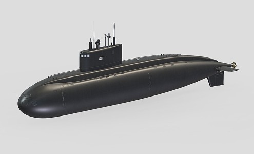 Modern Submarine 3d model