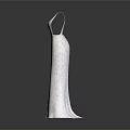 Elegant White Evening Gown With V Neck Sparkling Sequin Long Floor Length Design