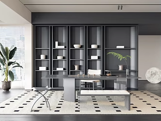 Modern Tea Room 3d model