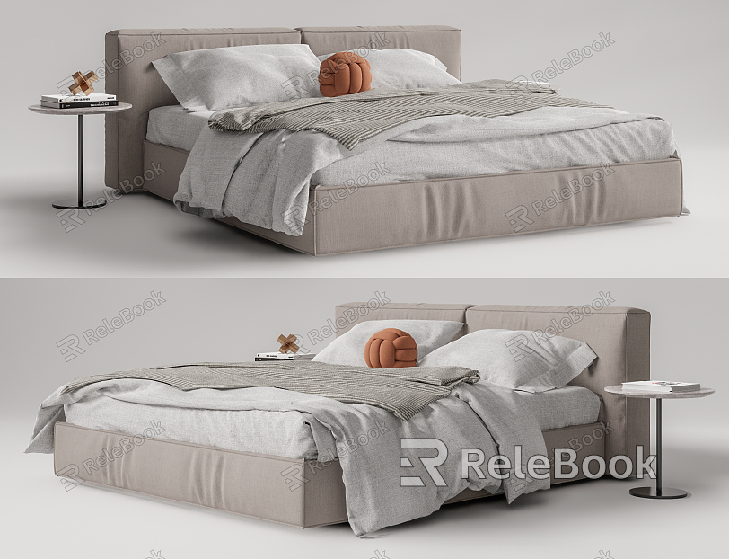 Modern Double Bed model