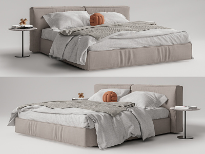 Modern Double Bed model