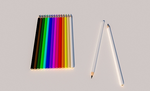 Pencil 3d model