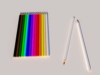 Pencil 3d model