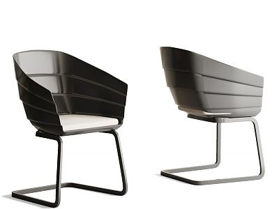 Modern single chair model