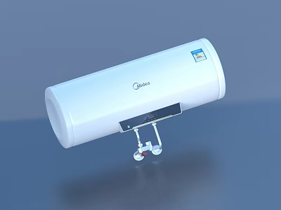 Midea Cylindrical Electric Water Heater as Daily Electrical Appliance for Home Use 3d model