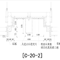 Modern node top surface node transparent marble connected with gypsum board 3d model
