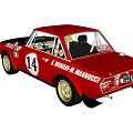 Retro Rally Racing 3d model