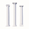 European Roman Column Component Column 3d model