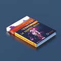 LA COMEDIA MAGICA Book Cover Featuring Christopher Molloy And Stage Characters With Colorful Lights