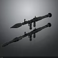 Medieval Long Metal Weapons With Decorative Spearheads And Polished Reflective Surface Design
