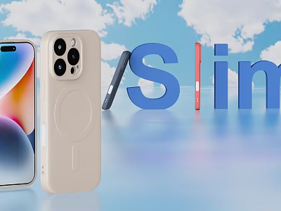 Slim Lightweight Phone Case For Modern Smartphones With Sleek Protective Design 3d model