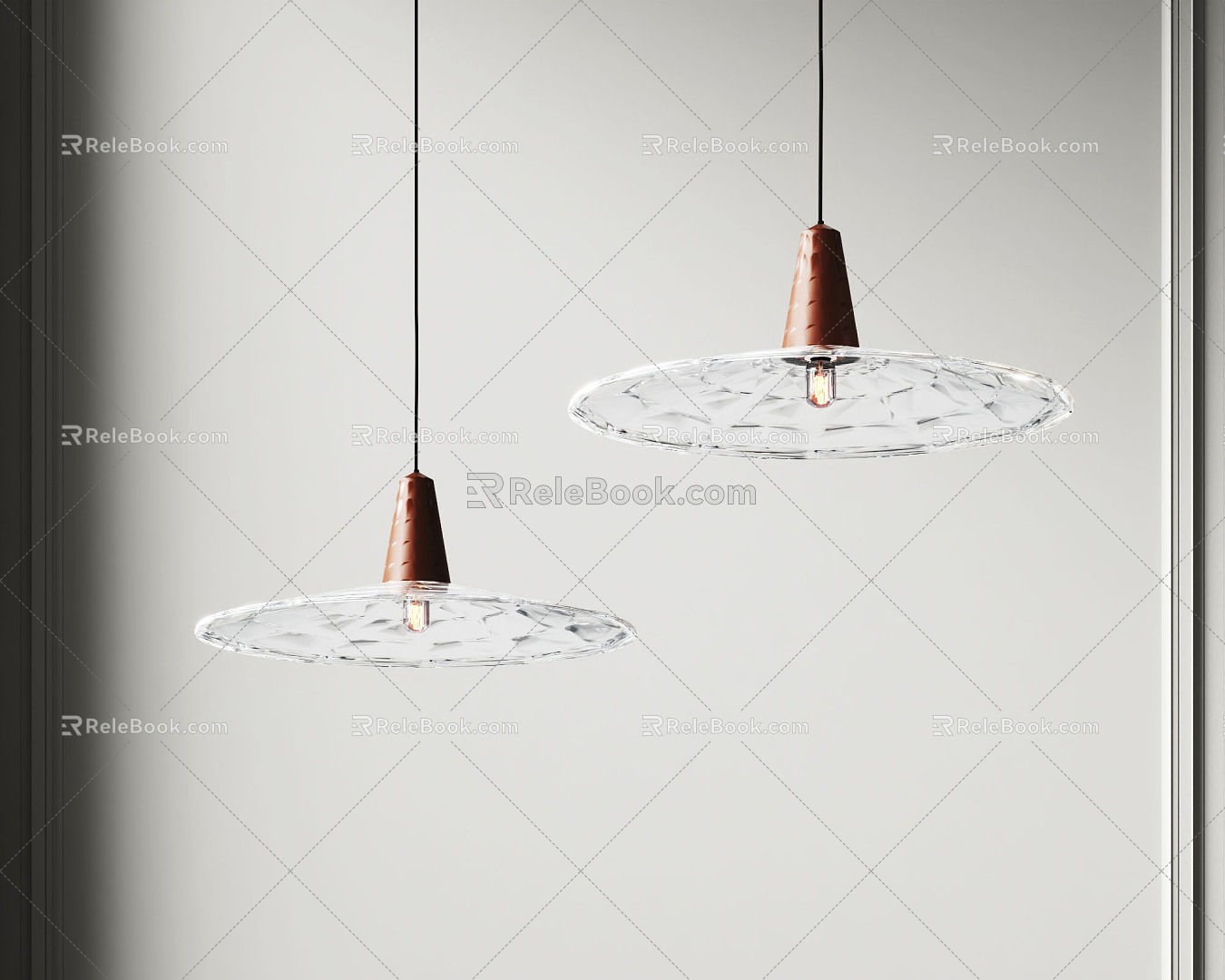 Modern chandelier dining room chandelier bedroom bedside chandelier living room sofa small hanging 3d model