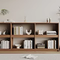 Modern Bookshelf 3d model