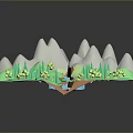 Game Environment Game Scene Fairy Tale Scene Fairy Tale Magic Scene Magic Item Fantasy Scene 3d model