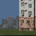 Modern High Rise Office Buildings With Glass Facades And Urban Architectural Design