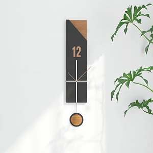 Modern clock wall clock 3d model