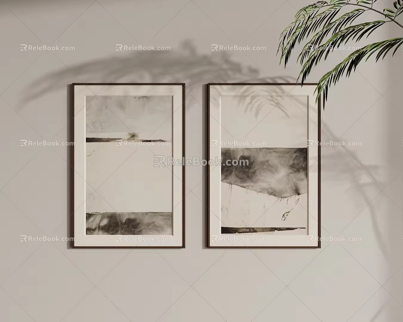 Combination Hanging Picture 3d model