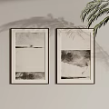Combination Hanging Picture 3d model
