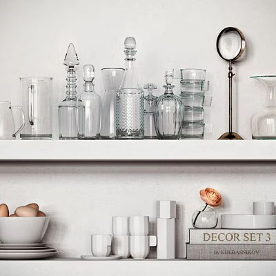 Tableware 3d model Tableware 3d model