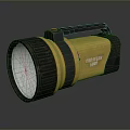 Flashlight flashlight military flashlight lighting tools tactical flashlight charging flashlight 3d model