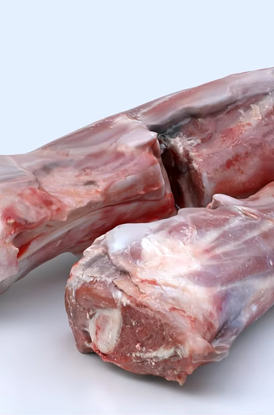 Frozen Raw Lamb Legs Uncooked Meat Cuts Ideal for Home Cooking Preparation 3d model