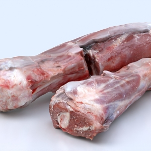 beef raw beef fillet beef thigh meat pork mutton food meat 3d model