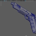 PBR Times Realistic Pistol Desert Eagle Magnum Pistol Large Caliber Pistol Sand Eagle Pistol Israel Pistol 3d model