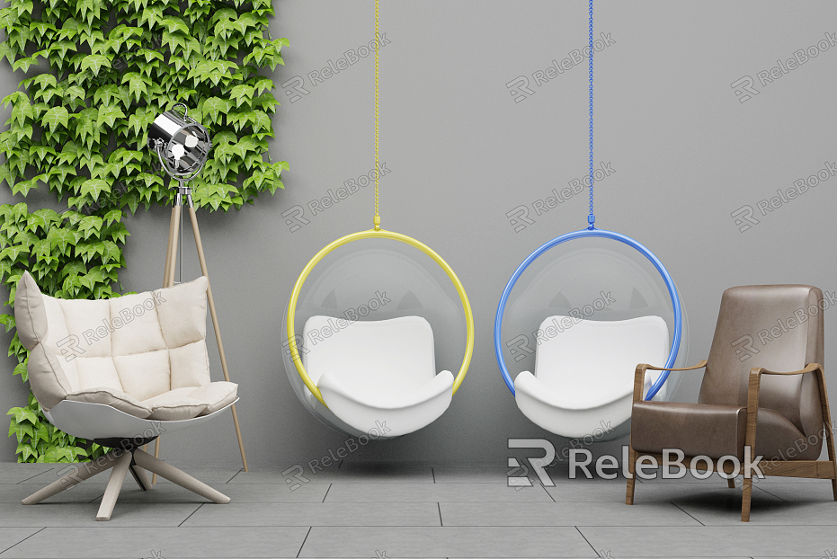 Modern Hanging Chair Outdoor Leisure Chair model