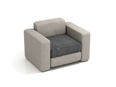 Modern Single Sofa Casual Sofa model