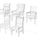 Brown And Black Leather Office Chairs With Wooden Legs Arms And Various Designs
