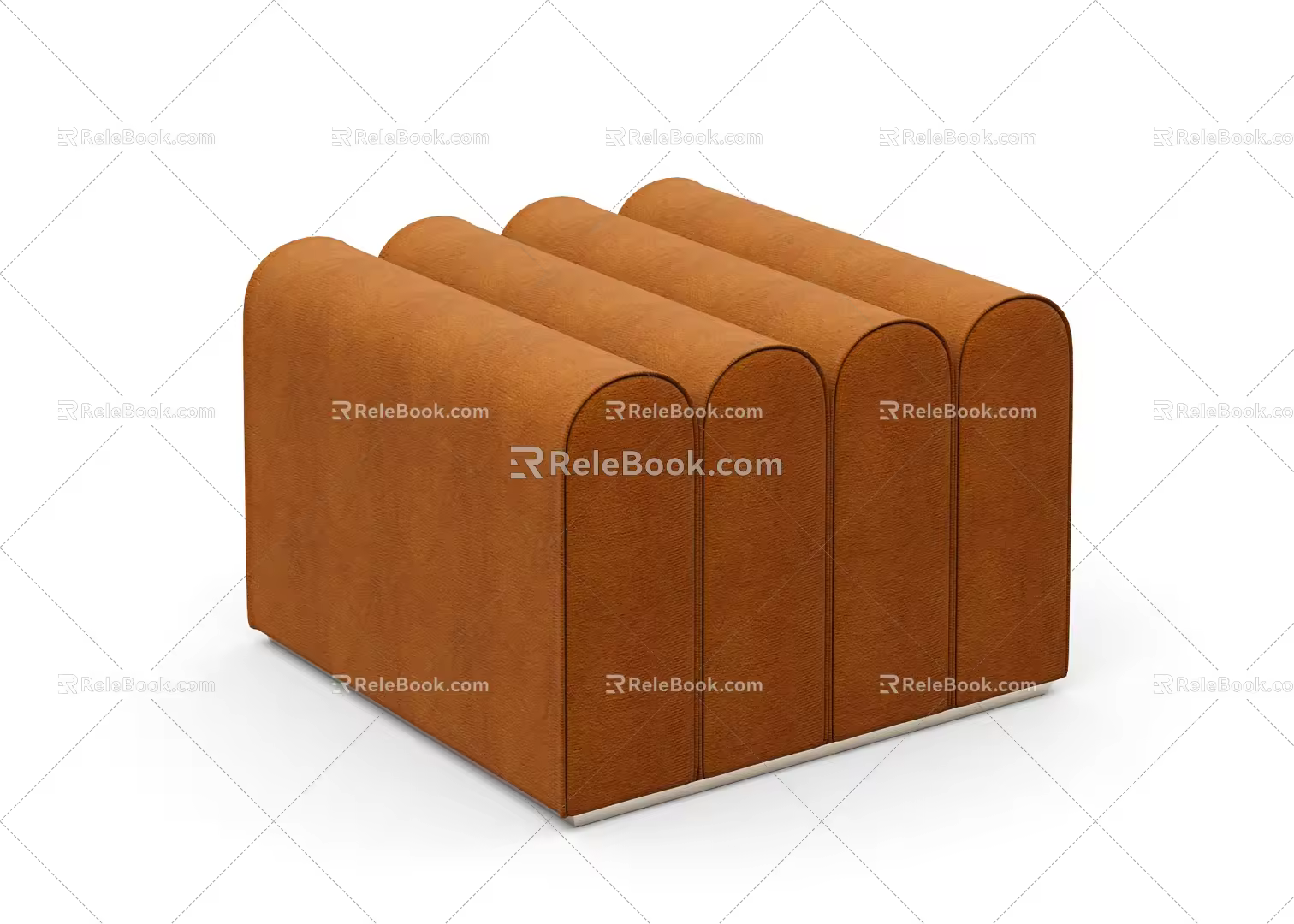 Modern sofa stool 3d model