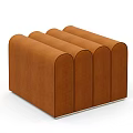Modern sofa stool 3d model