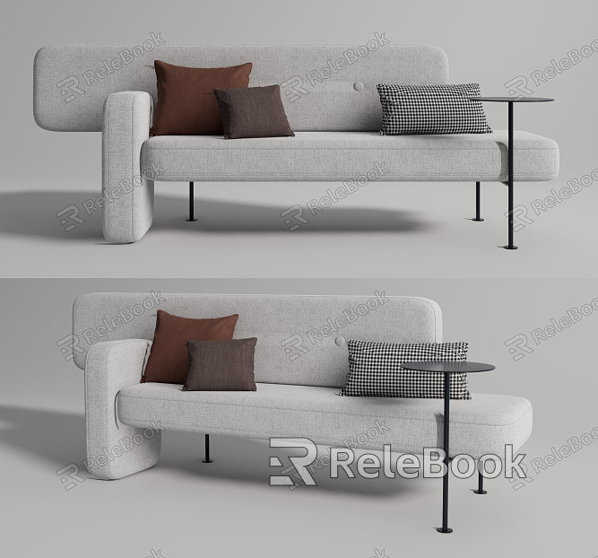 Modern chaise longues model