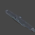 Game Movie Character Featuring 3D Aircraft Carrier Model With Detailed Design