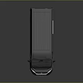 minibus minivan driverless bus school bus van box car 3d model