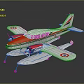 Red And White Winged Spacecraft Design For Cosmic Exploration Missions