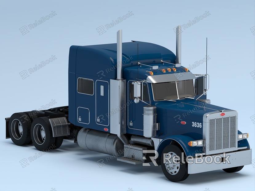 Modern Truck Truck Head model