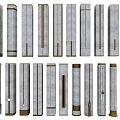 Diverse Architectural Columns With Various Designs Styles And Decorative Details