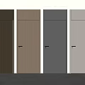 Modern Hinged Doors In Various Color Options For Interior Home Design